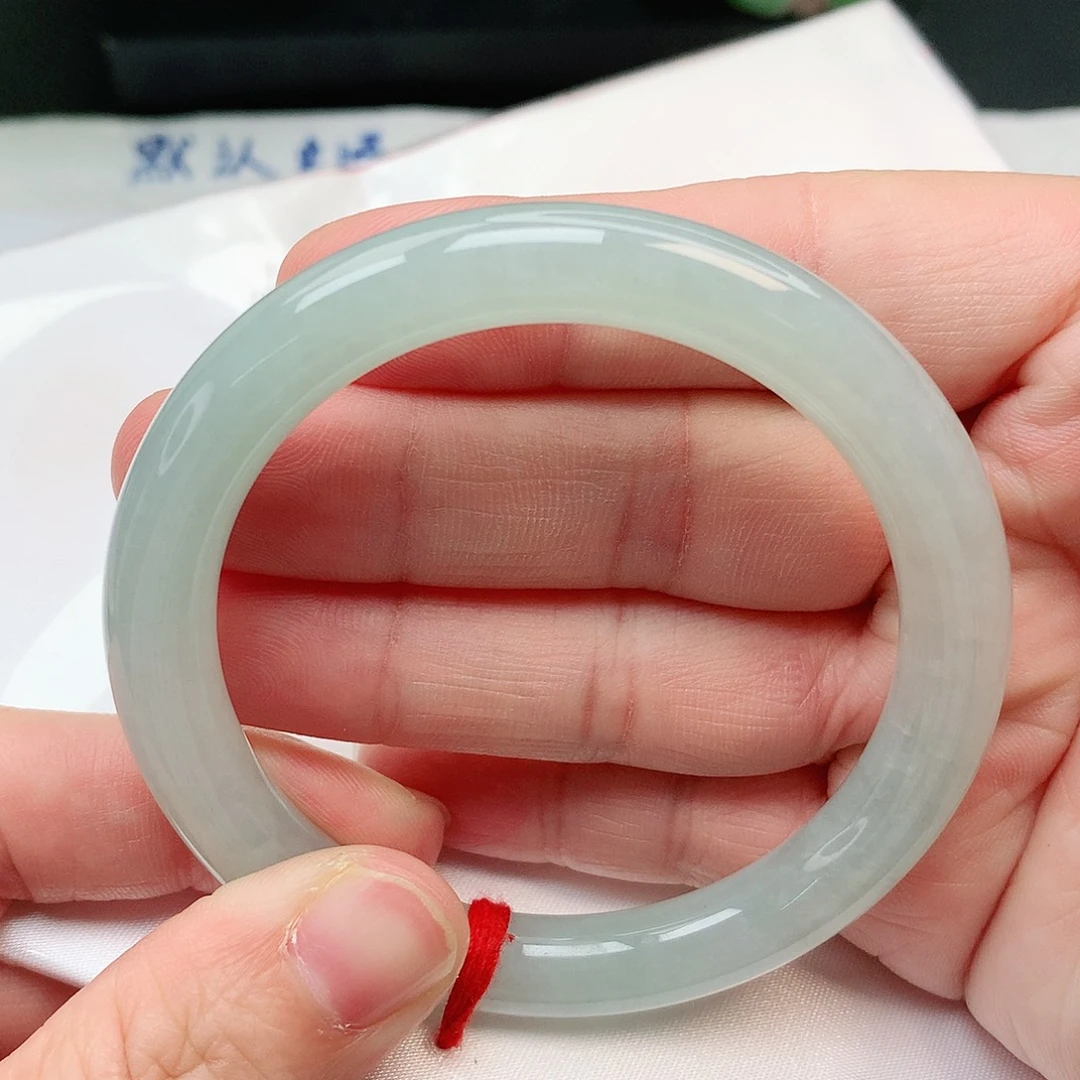 未镶嵌手镯翡翠圆条53圈