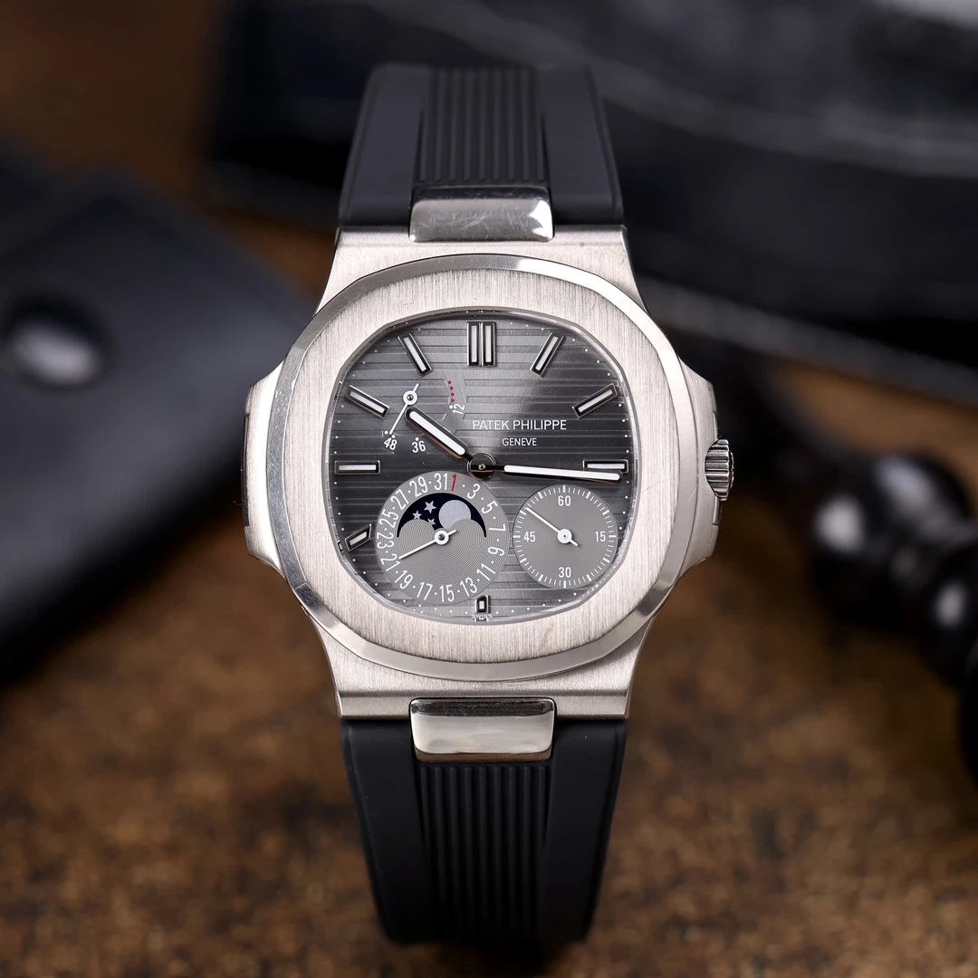 95新 Patek Philippe/百达翡丽 5712G 鹦鹉螺 40mm 2014年保卡