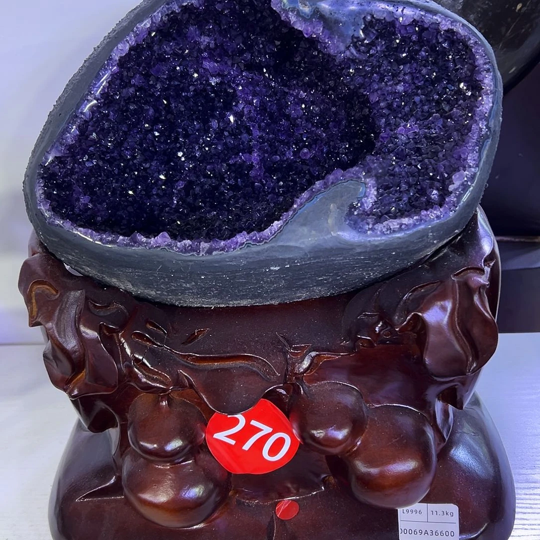 大型摆件（非配饰）未镶嵌紫晶