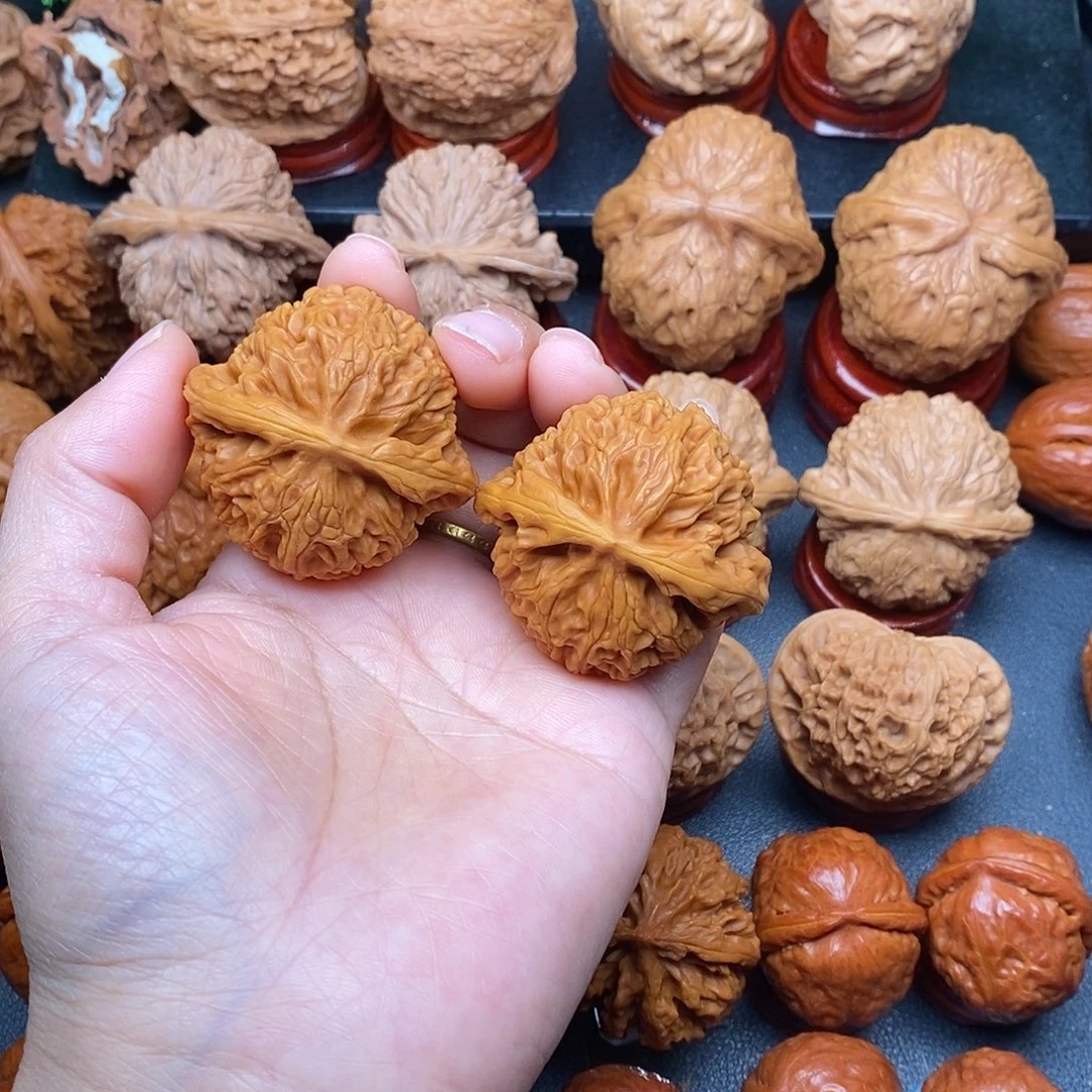 文玩核桃把件43宫灯