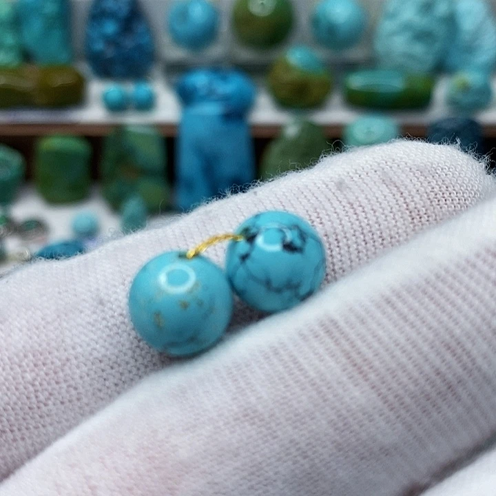 泡***话绿松石未镶嵌珠宝奇石