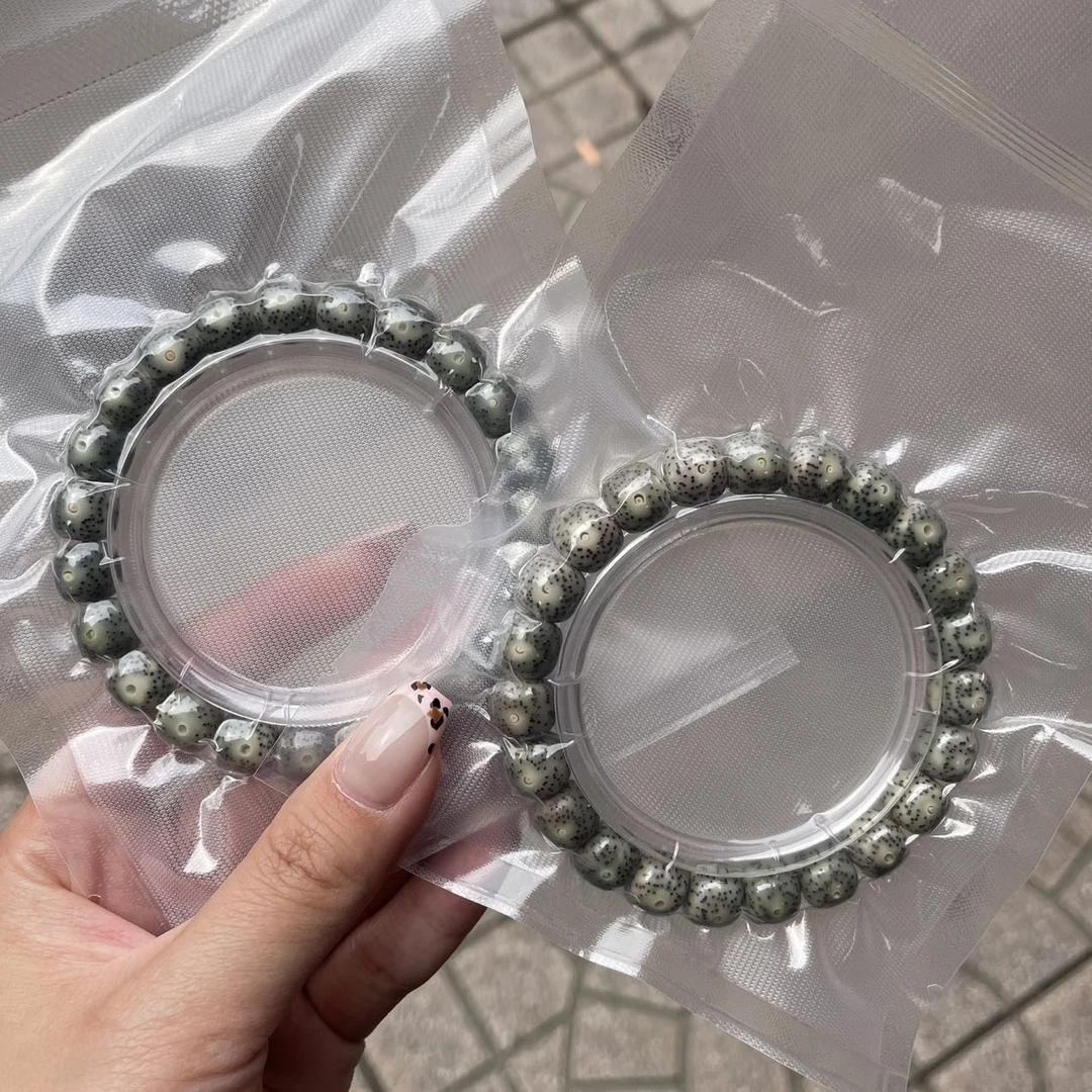 【小桃红专属】LM43650-星月菩提糯冰单圈手串-多样性发一件-10mm