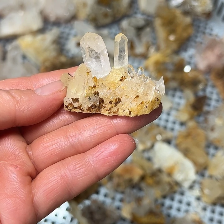 水晶未镶嵌珠宝半成品