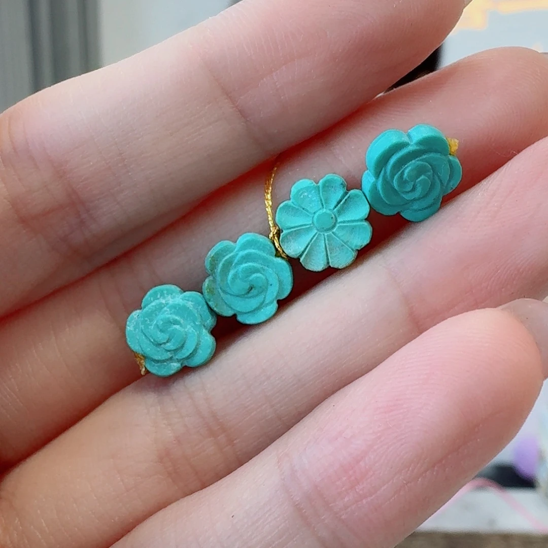 未镶嵌绿松石珠宝奇石