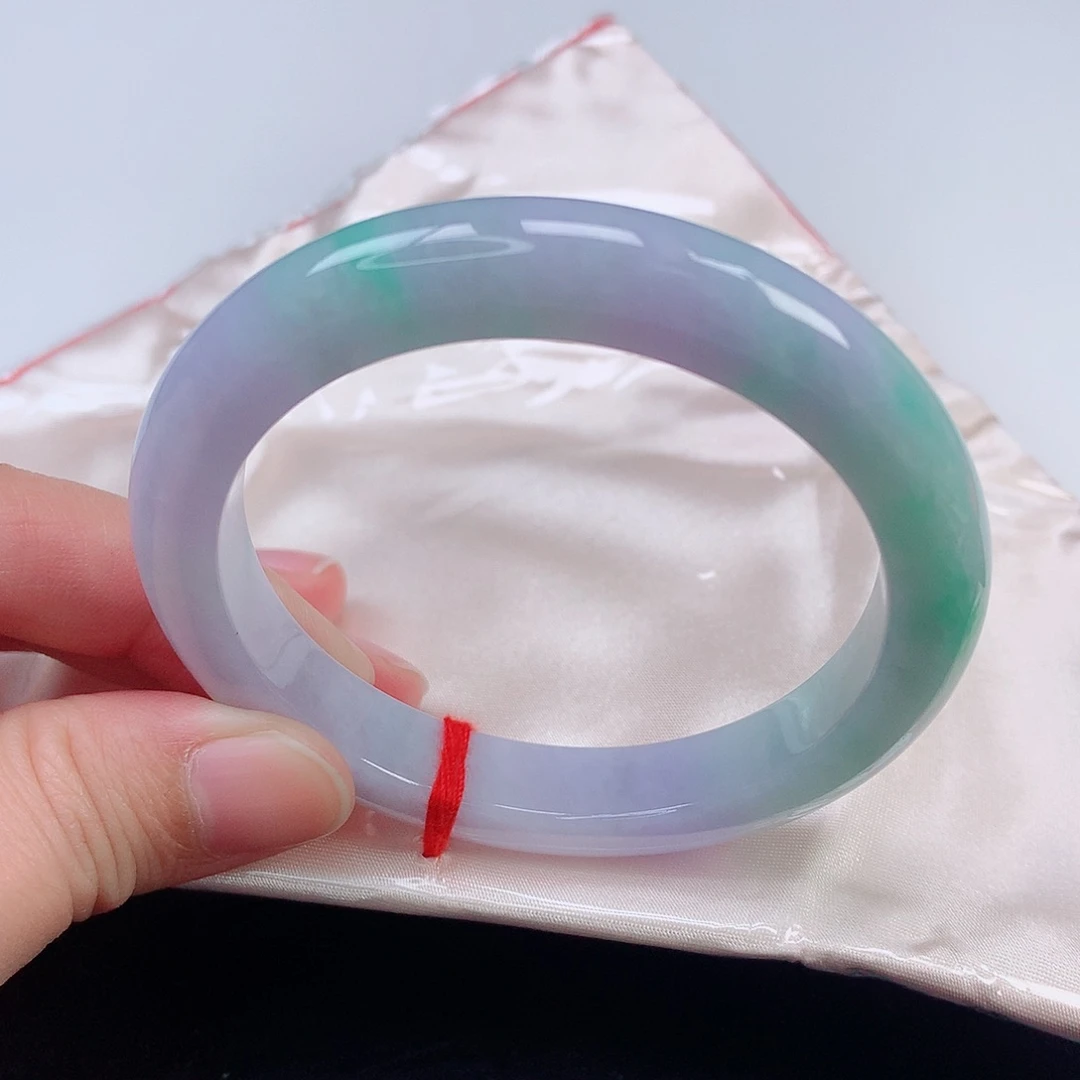 未镶嵌手镯翡翠55正圈