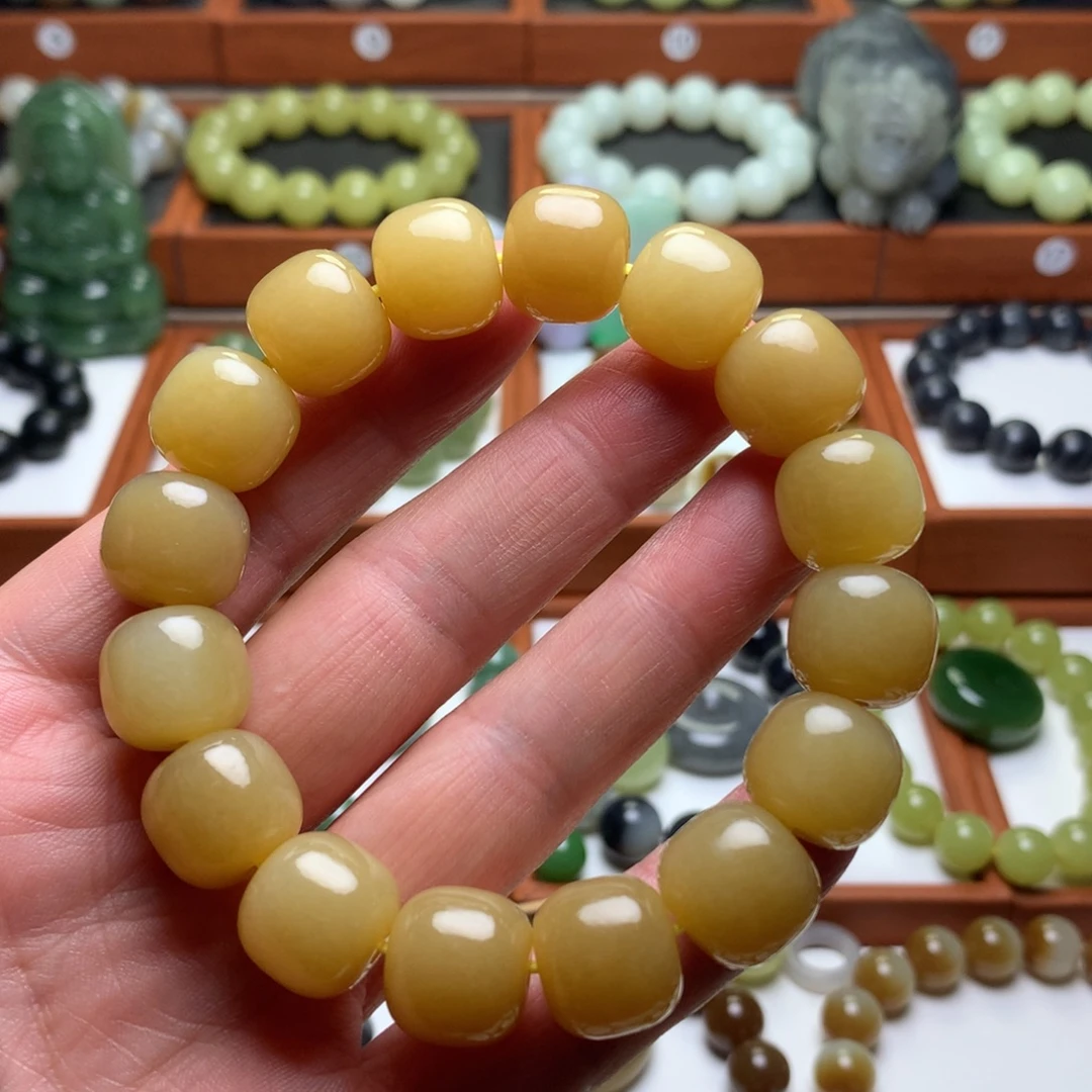 未镶嵌手串和田玉