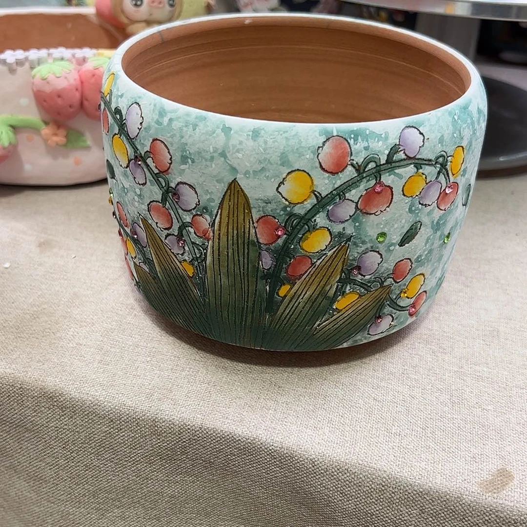 景德镇陶瓷花盆@***姐景德镇陶瓷花盆