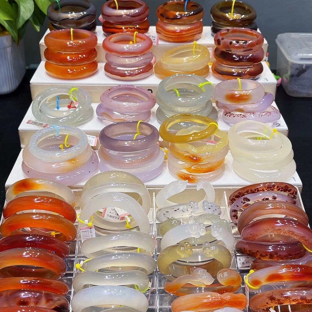 玛瑙/玉髓未镶嵌手镯