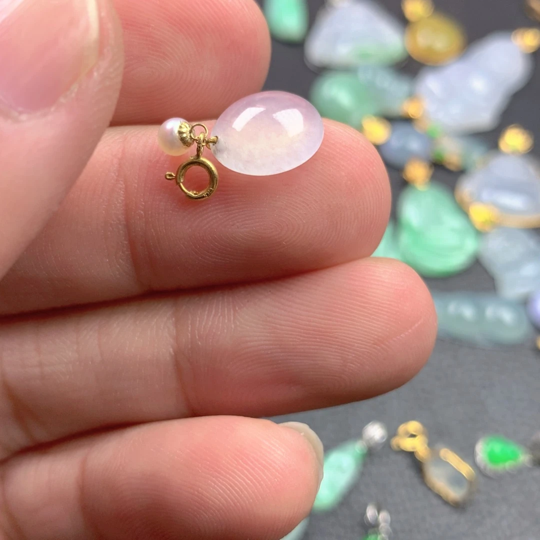 【闪购商品】颈饰未镶嵌翡翠妮*翡翠