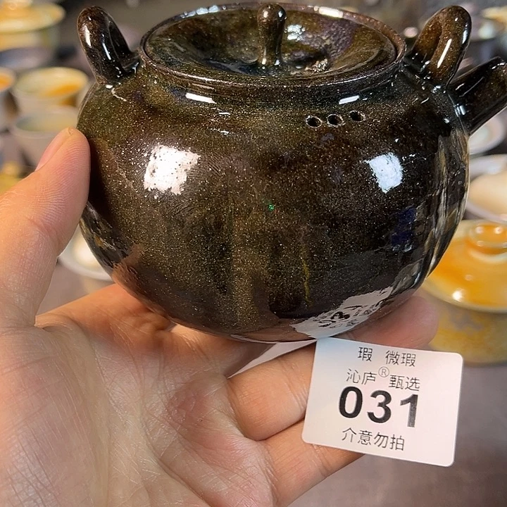 沁庐柴窑古法柴烧全手工茶具