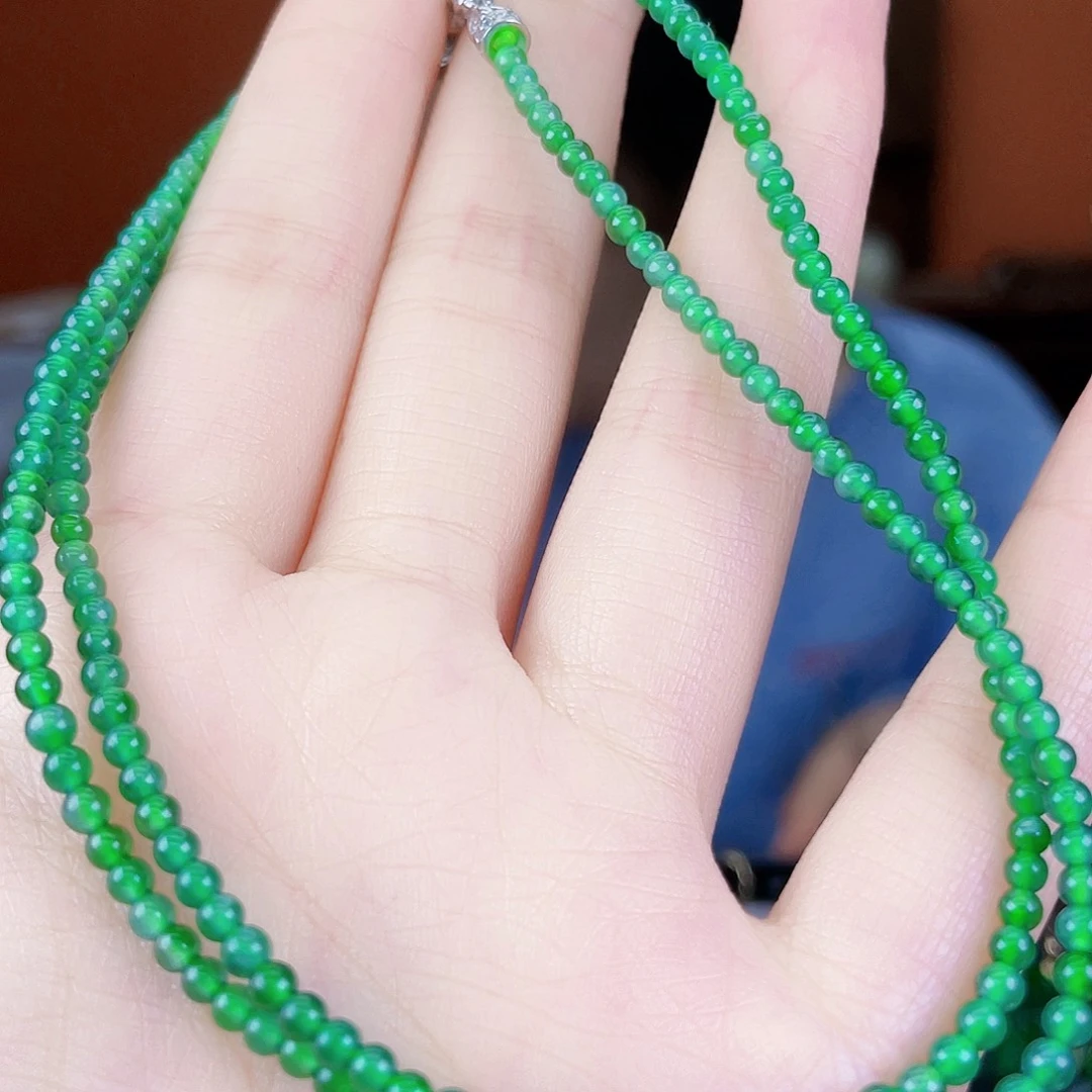 翡翠未镶嵌耳饰饰品