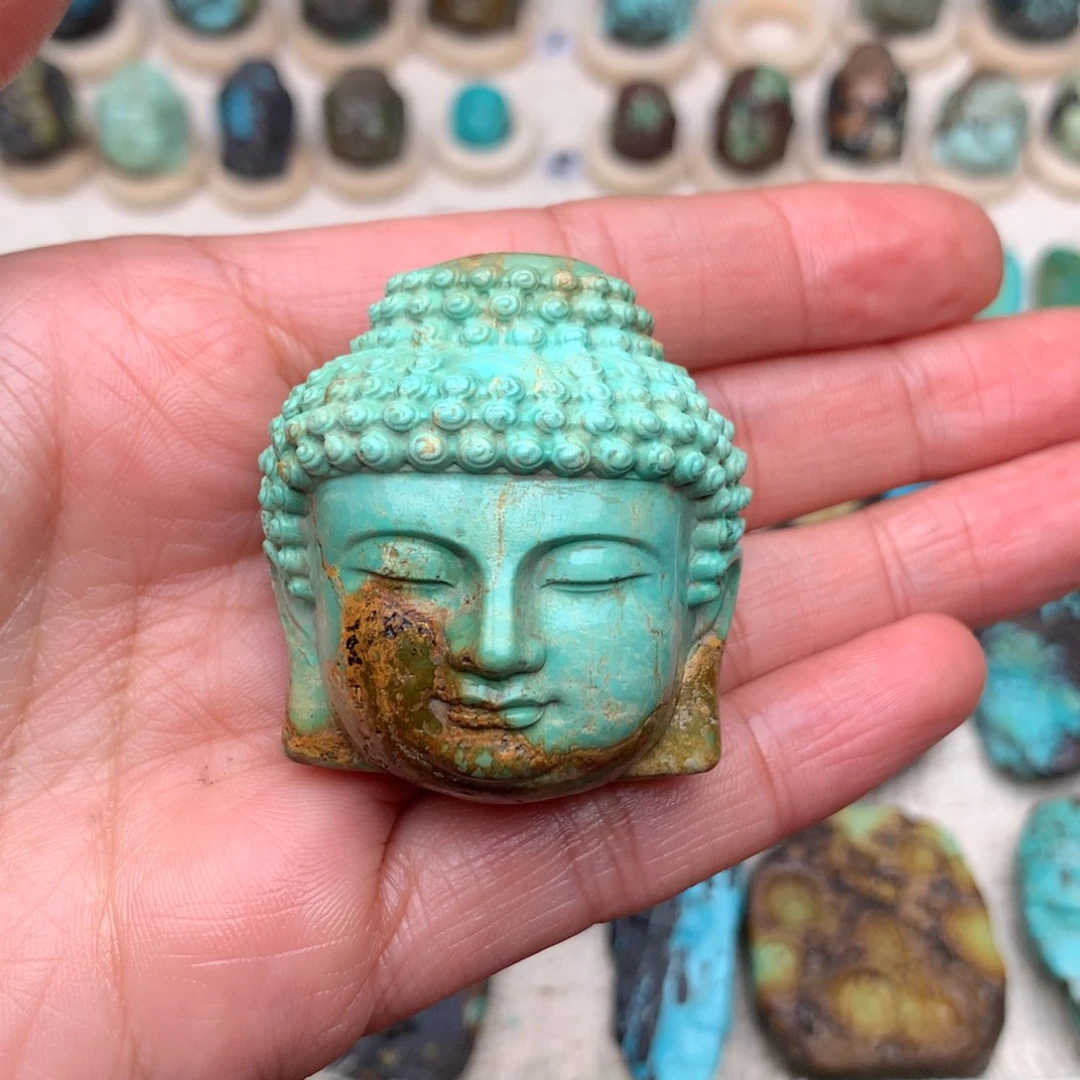 绿松石未镶嵌配饰