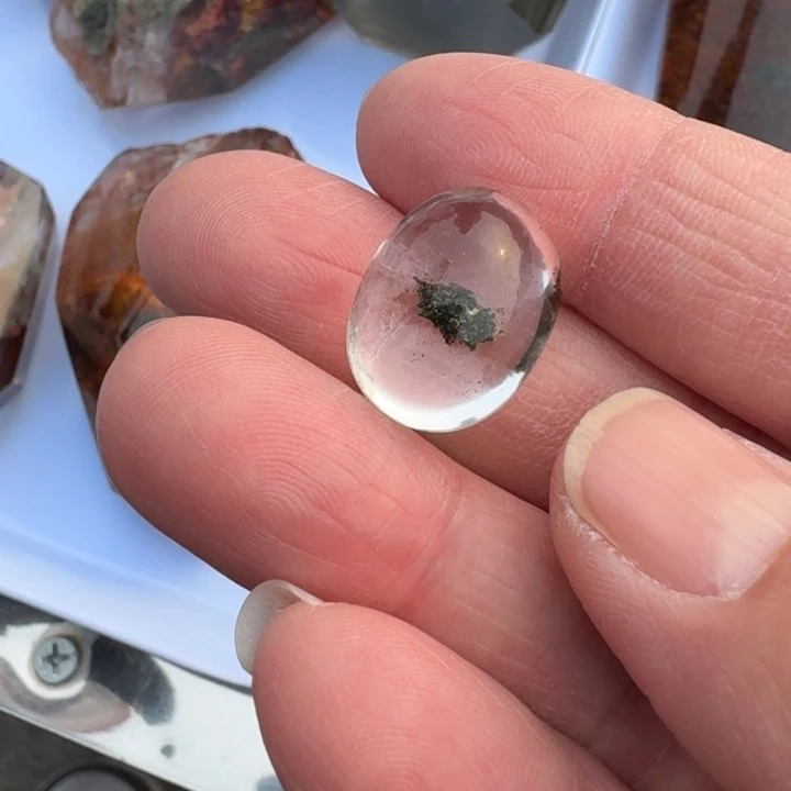 水晶颈饰未镶嵌吊坠