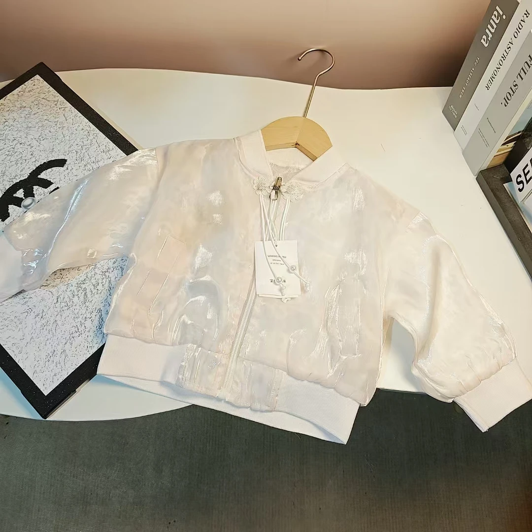 F92（大米家）夏季粉色流苏薄外套