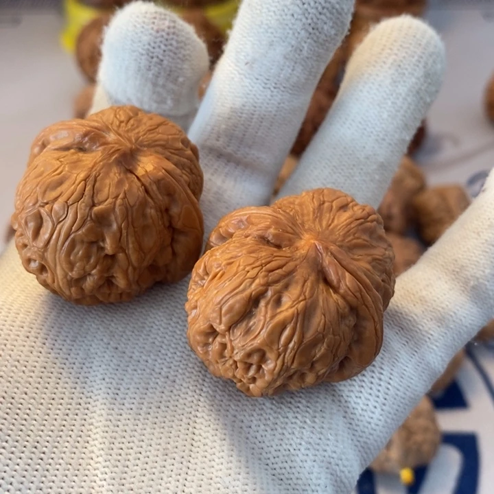 吊坠文玩核桃元宝修行小鸟38.5