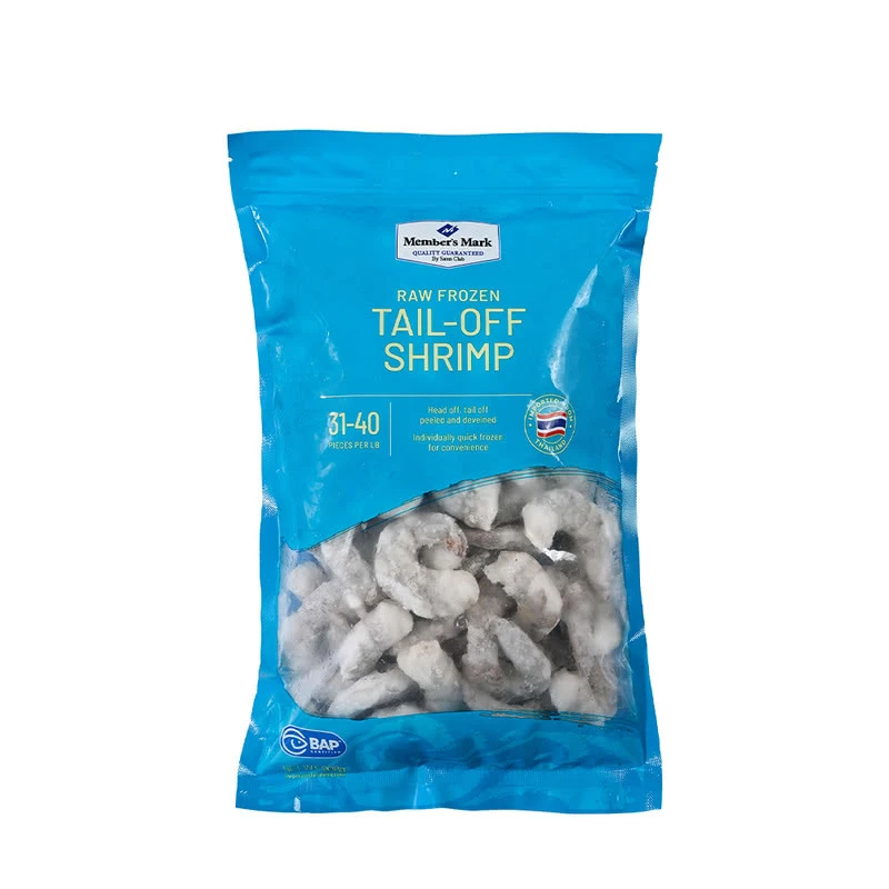 泰国-生冷冻大虾仁908g(每磅约含31-40只虾仁)精品