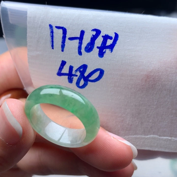 翡翠未镶嵌戒指戒圈