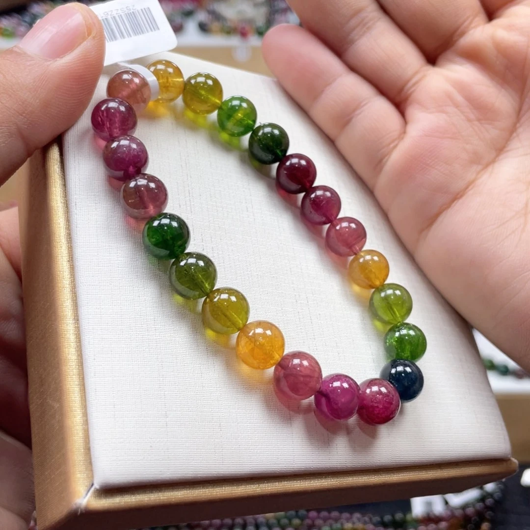 手串碧玺未镶嵌8.5mmmmmmmmmm