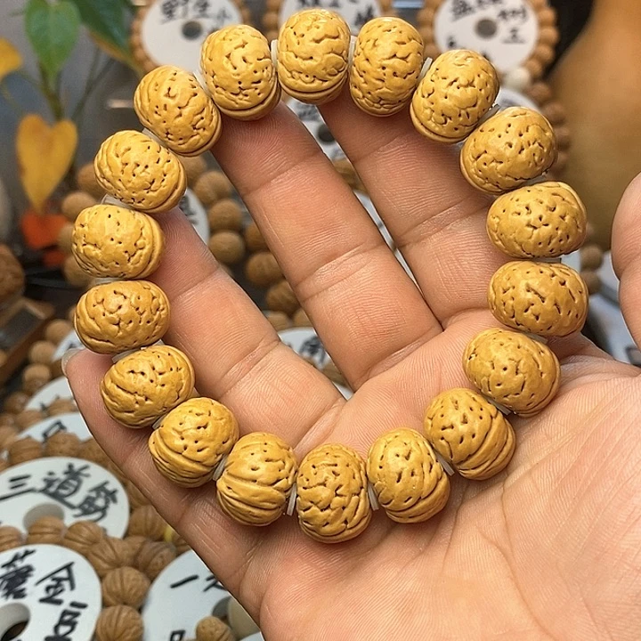 【闪购商品】幽**兒桃核手串纽扣手串