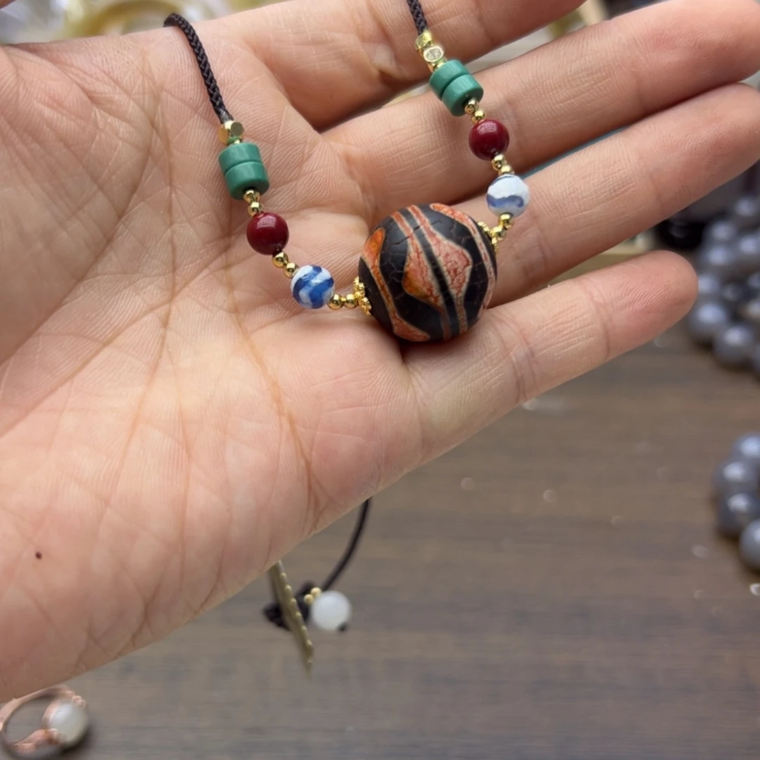 玛瑙/玉髓未镶嵌颈饰1006