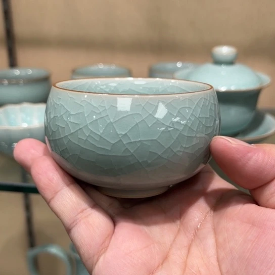 陶瓷茶具汝瓷茶具