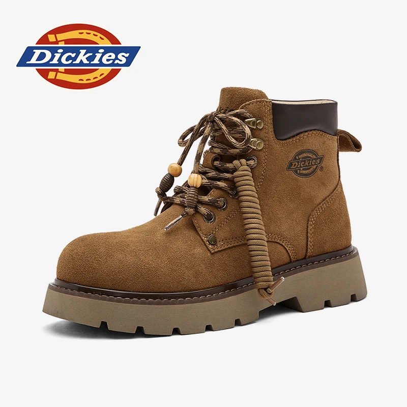 Dickies秋季冬季新款男鞋休闲百搭工装鞋英伦时尚复古风格马丁靴