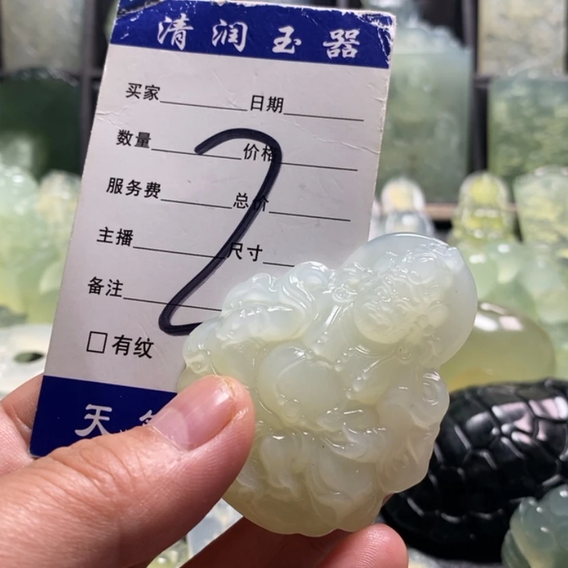 【闪购商品】蛇纹石玉合金颈饰