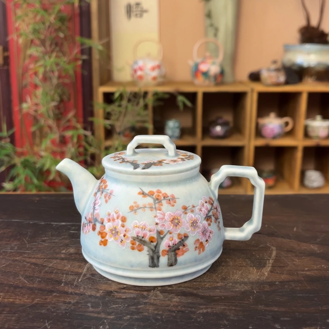 柴烧手工手绘陶瓷