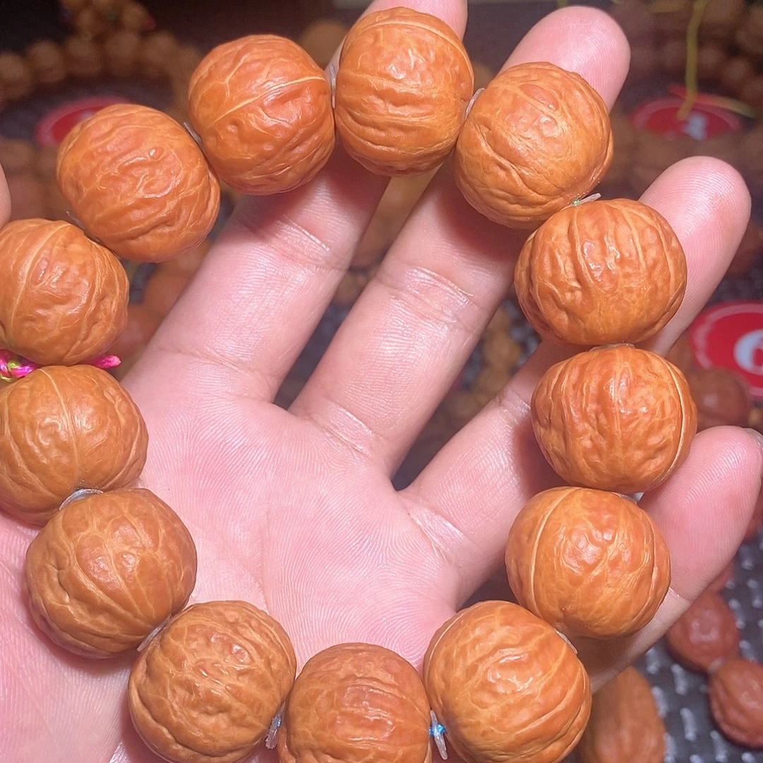 永***义文玩核桃手串光头