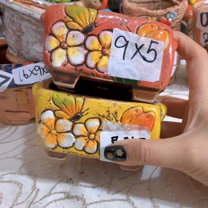 多肉花盆满15包邮，爱退款拉黑