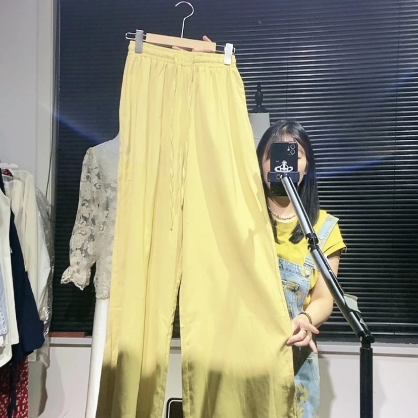 【闪购商品】黄色裤子