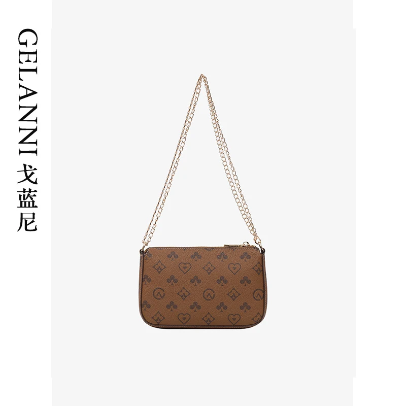 GELANNI时尚百搭女士麻将包单肩包斜挎包