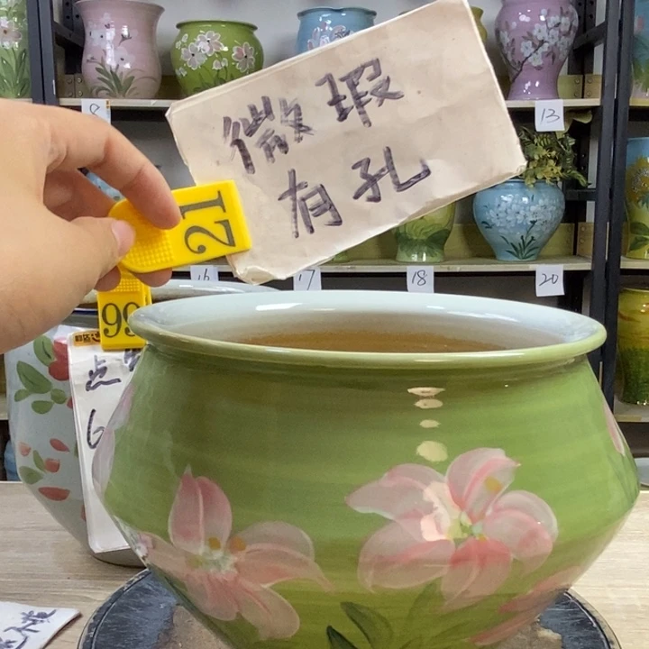 景德镇高温陶瓷花盆