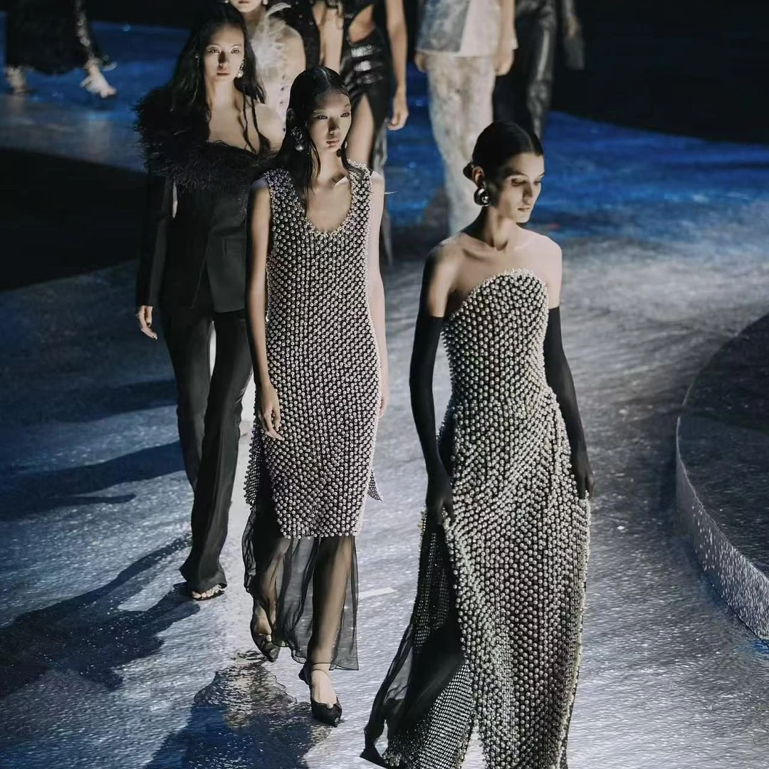 老花牛仔长裤-CK66[杭畲]