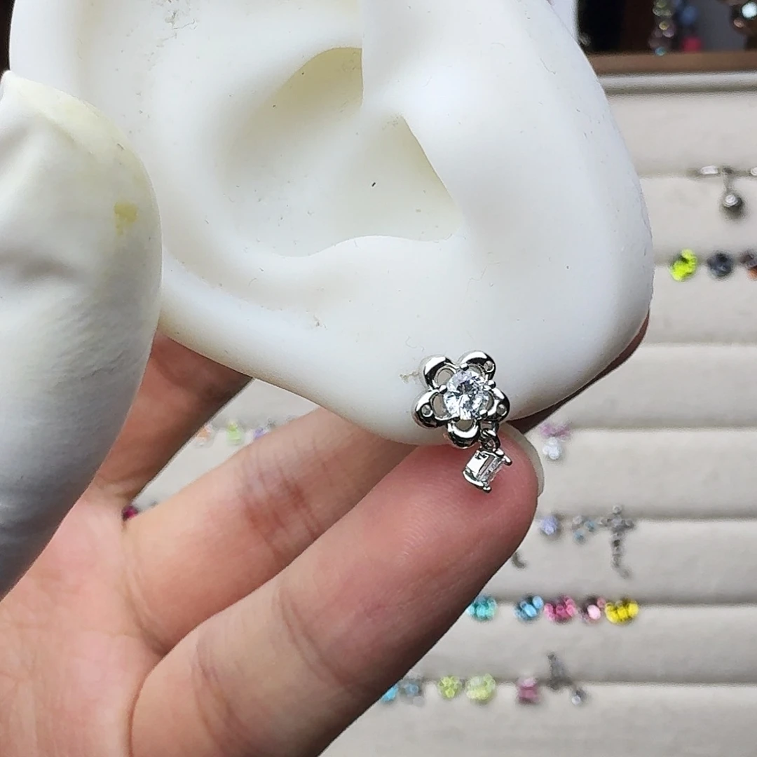 锆石钛钢合金花花方糖