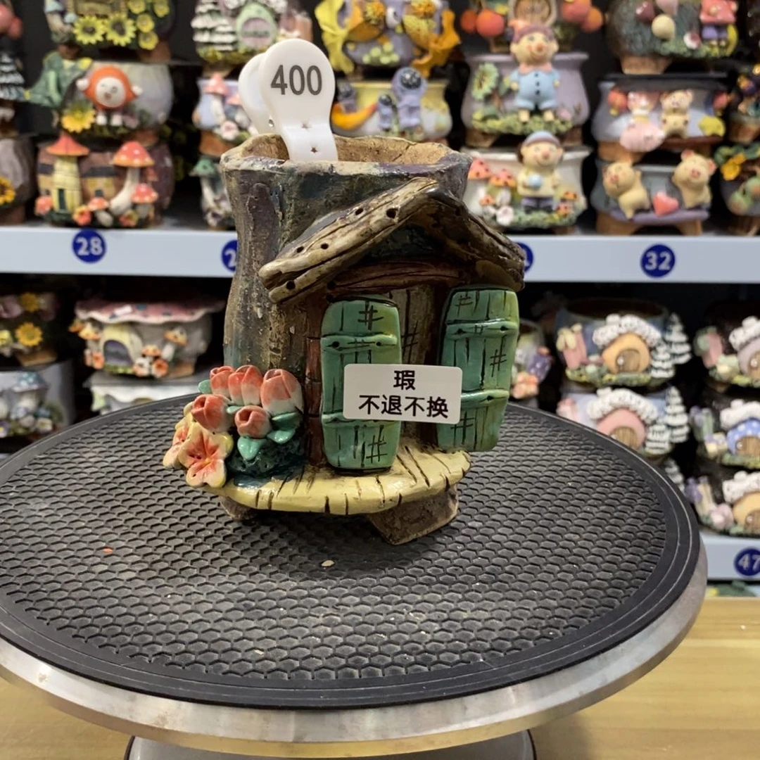 用***3瑕疵花盆不退不换