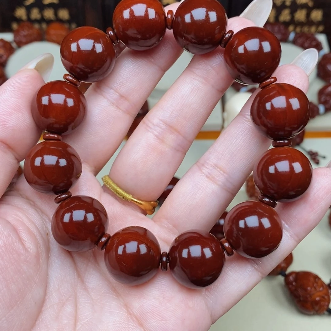 橄榄核吊坠北*光珠