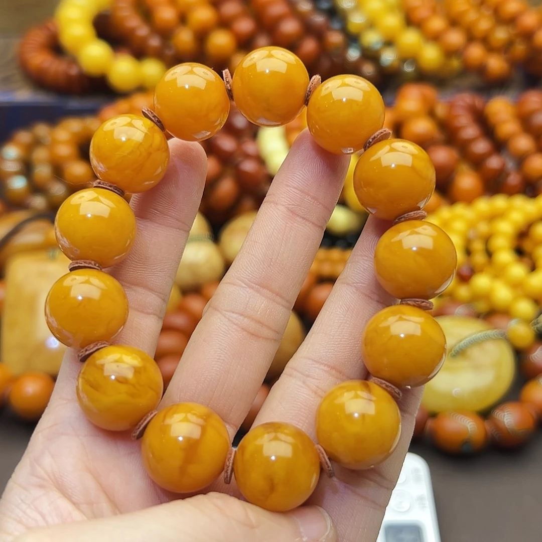 琥珀未镶嵌珠宝奇石