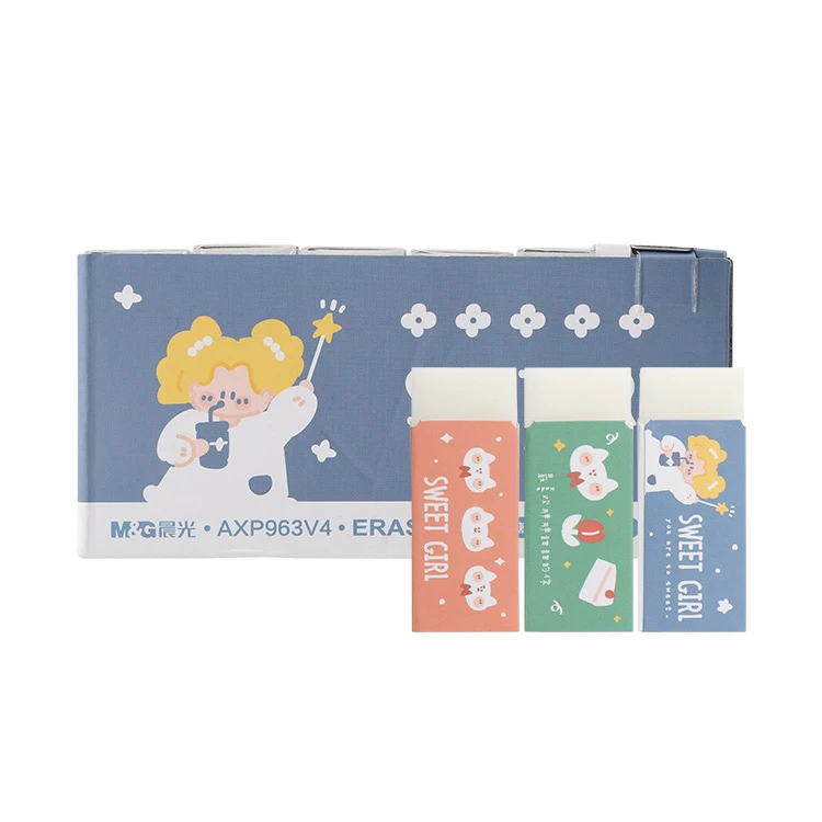 963V4晨光全糖女孩系列橡皮（中）