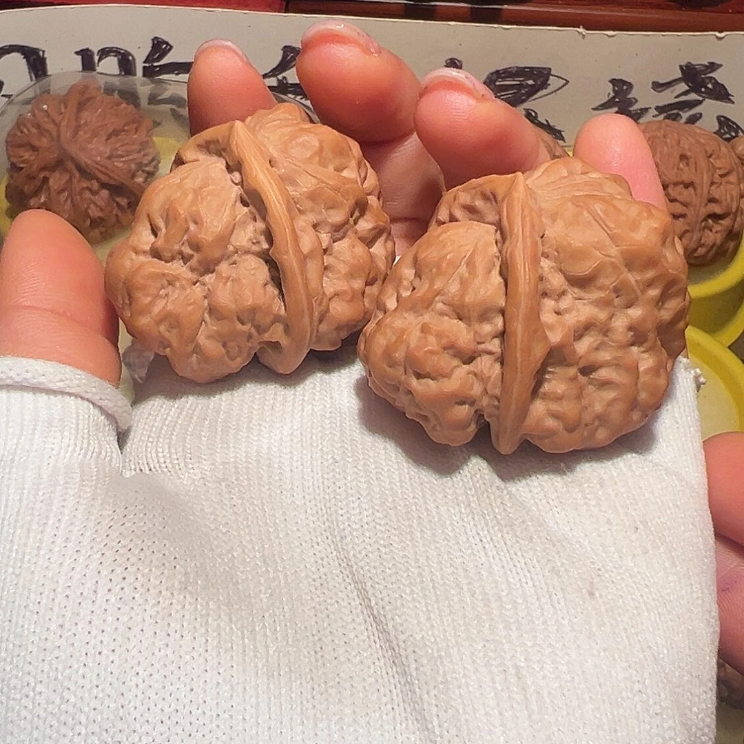 吊坠文玩核桃43蛤蟆头异形佛龛