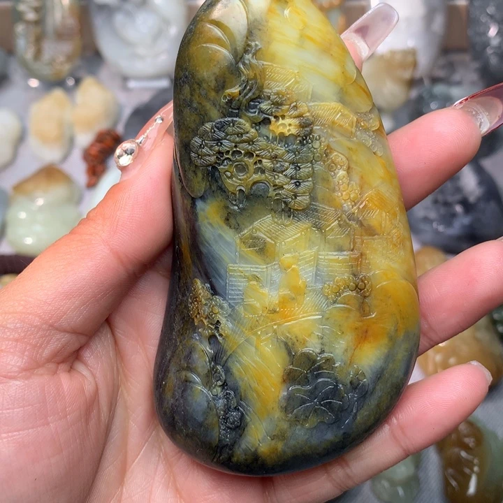 和田玉挂件未镶嵌