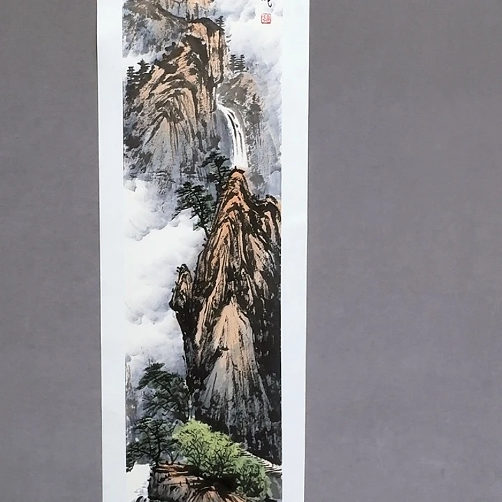 国画亲笔手绘放心去藏