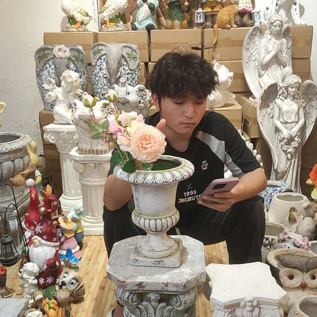 合成树脂25厘米罗马花盆