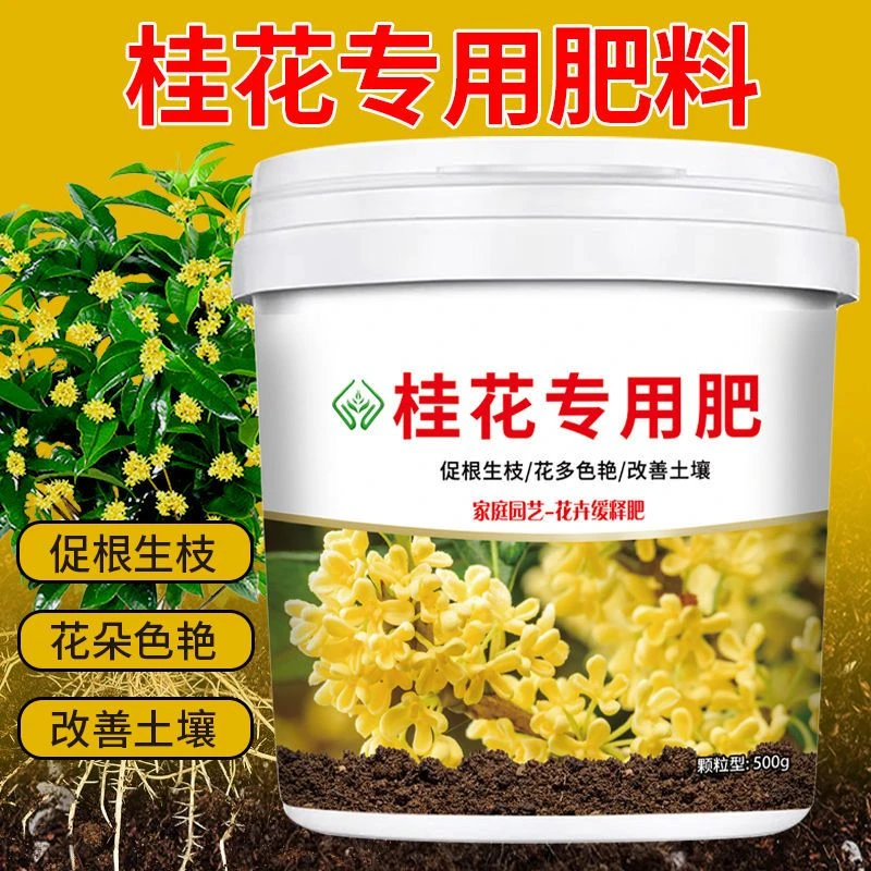 桂花专用肥肥料桂花树家用盆栽缓释颗粒四季桂金通用型