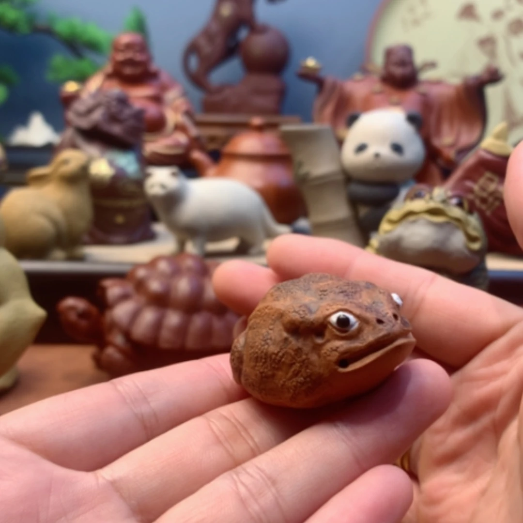 【闪购商品】紫砂茶宠紫砂壶手工
