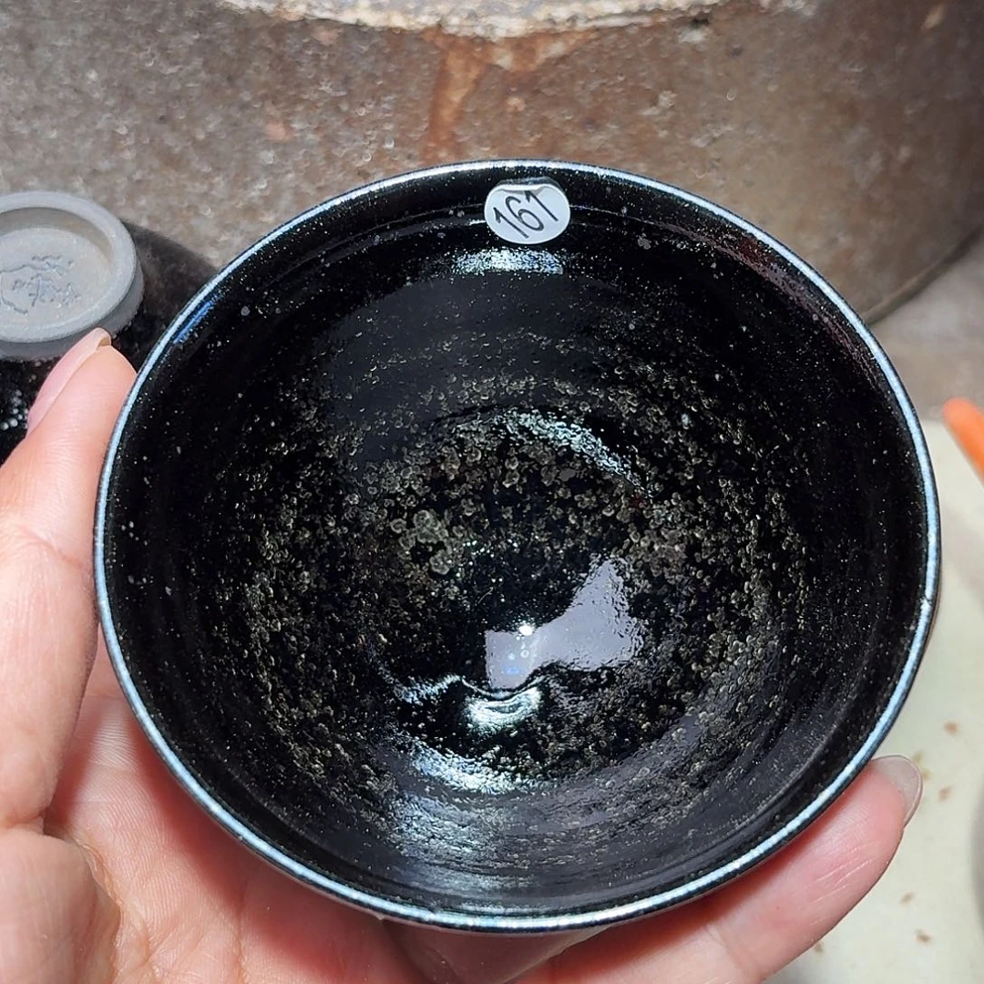 茶盏义兴龙窑建盏161微瑕