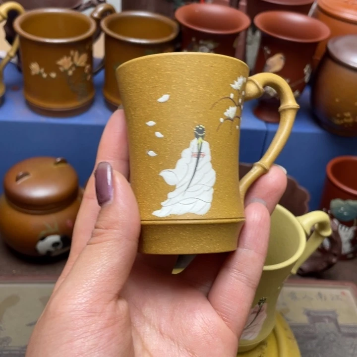 紫砂茶杯紫砂主人杯