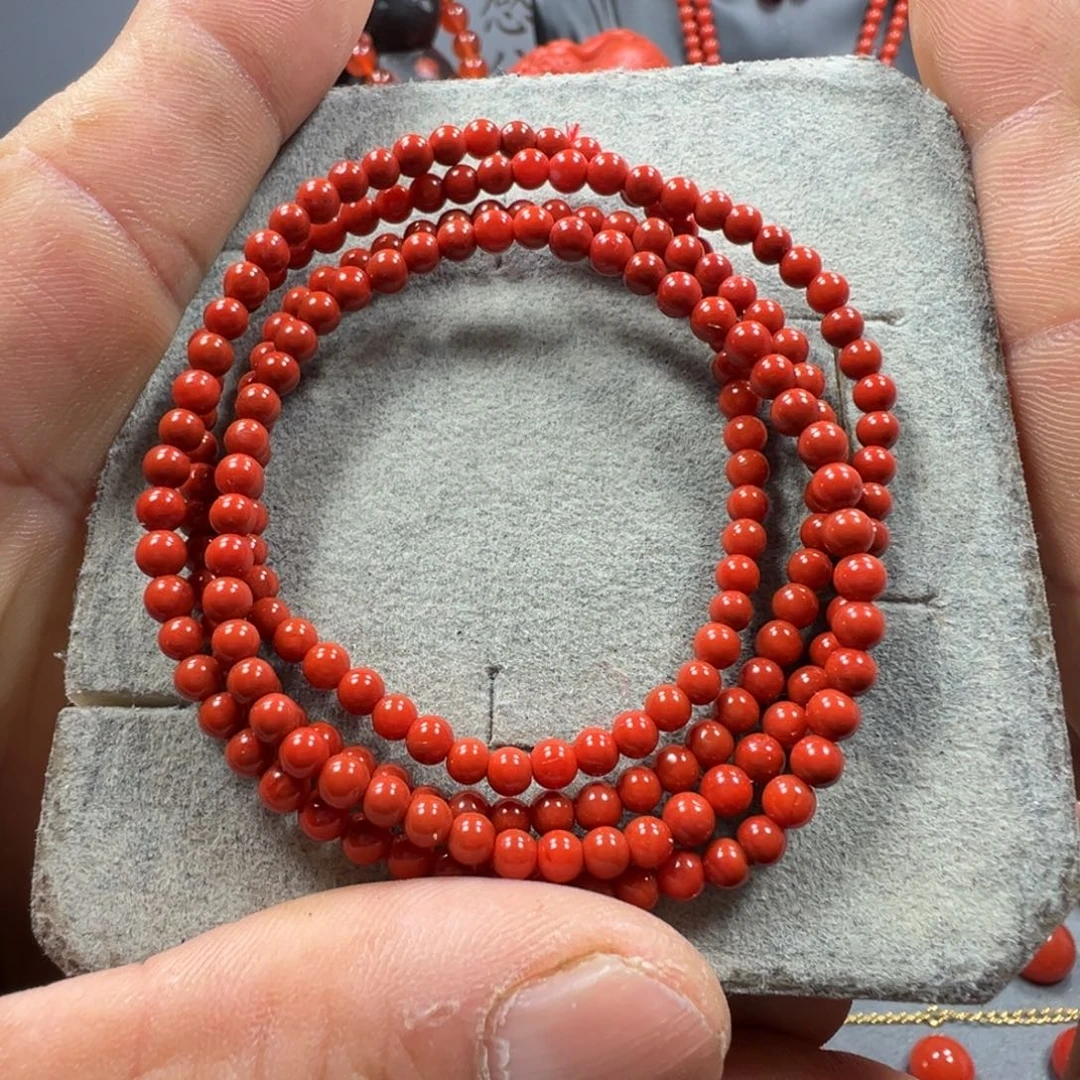 南红玛瑙未镶嵌多圈3