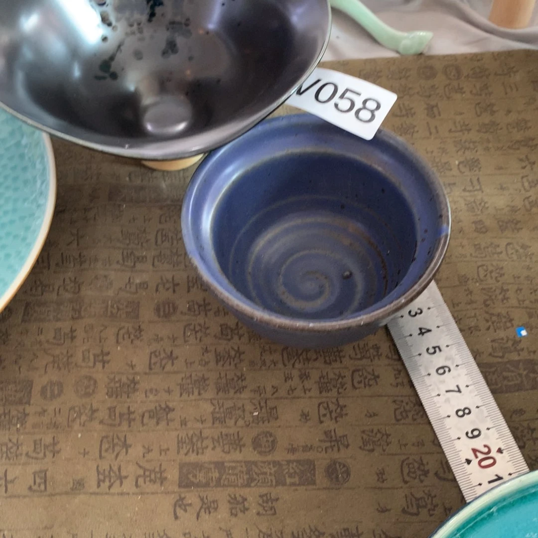 陶景德镇粗陶复古盘碗微瑕