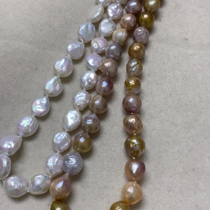 淡水珍珠颈饰银S925镶嵌田****